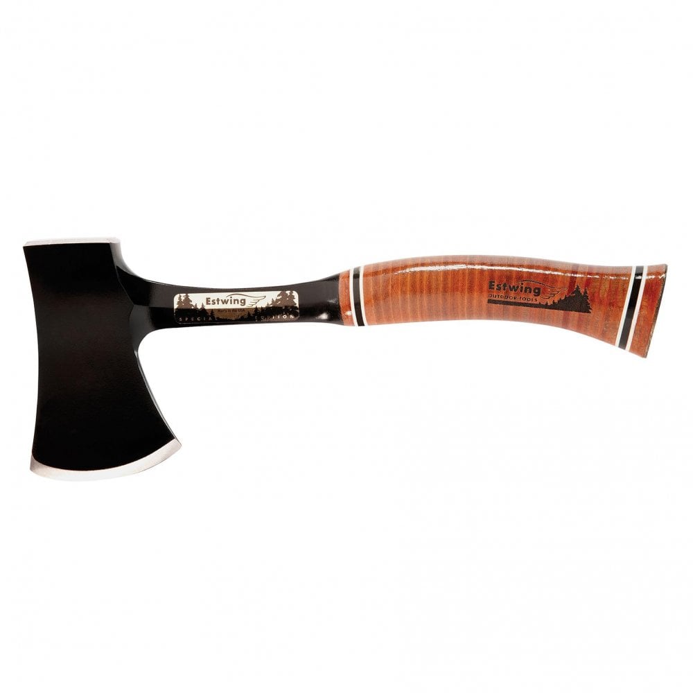 Estwing E24ASEA Special Edition Sportsman's Axe with Leather Grip, 3.25"/83mm : Model No. E24ASEA