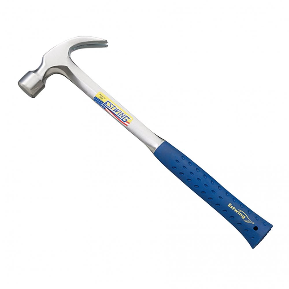 Estwing E3-22C Smooth Face Curved Framing Hammer, 22oz/616g, 16" : Model No. E3/22C