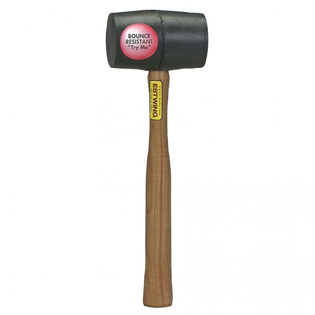 Estwing EDH-12 Black Deadhead Rubber Mallet, 12oz : Model No. EDH/12
