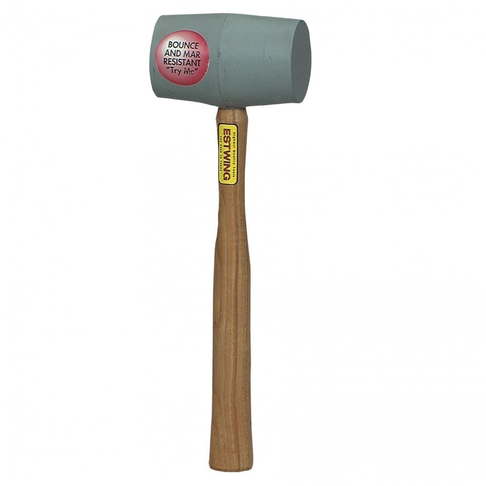 Estwing EDH-18N Grey Deadhead Rubber Mallet, 18oz : Model No. EDH/18N