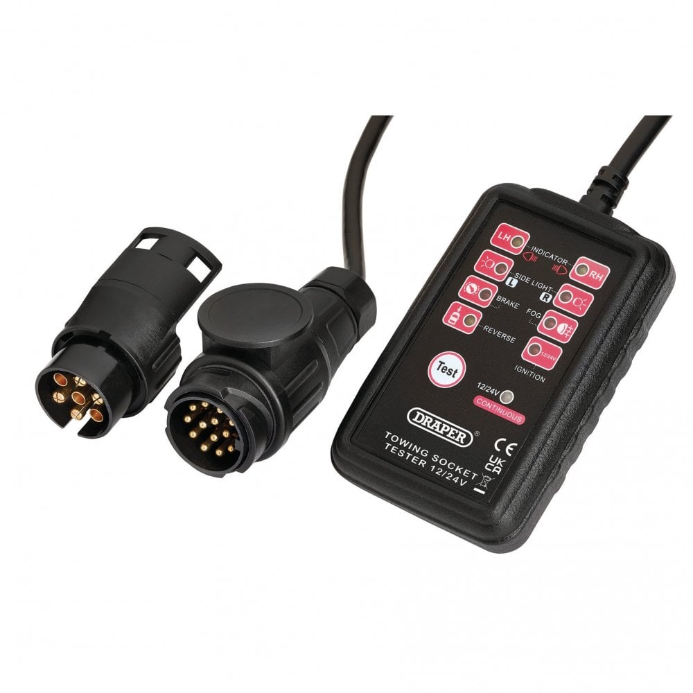 13 and 7-Pin Towbar Socket Tester : Model No. TST13H