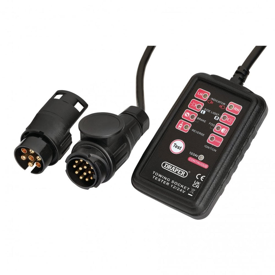 13 and 7-Pin Towbar Socket Tester : Model No. TST13H
