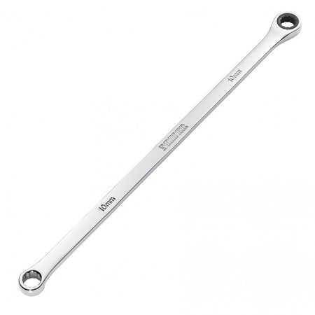 Draper HI-TORQ Metric Extra-Long Double Ring Ratchet Spanner, 10mm : Model No. 8231BSXLMM
