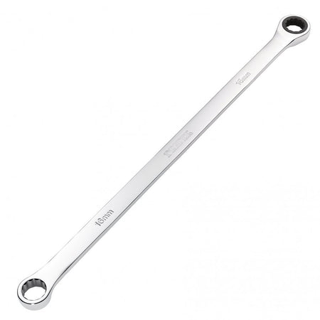 Draper HI-TORQ Metric Extra-Long Double Ring Ratchet Spanner, 16mm : Model No. 8231BSXLMM