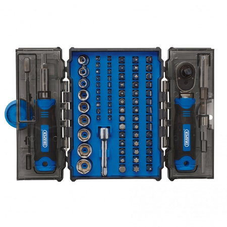 Ratchet and Screwdriver Bit Set (78 Piece) : Model No. RBS78