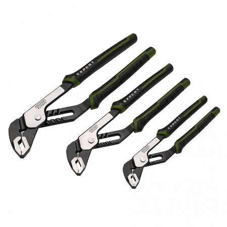 Draper Expert Water Pump Pliers Set (3 Piece) : Model No. PL-EX/WPP-SET