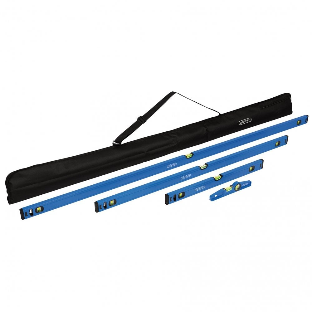 Box and Torpedo Spirit Level Set (4 Piece) : Model No. DL75S