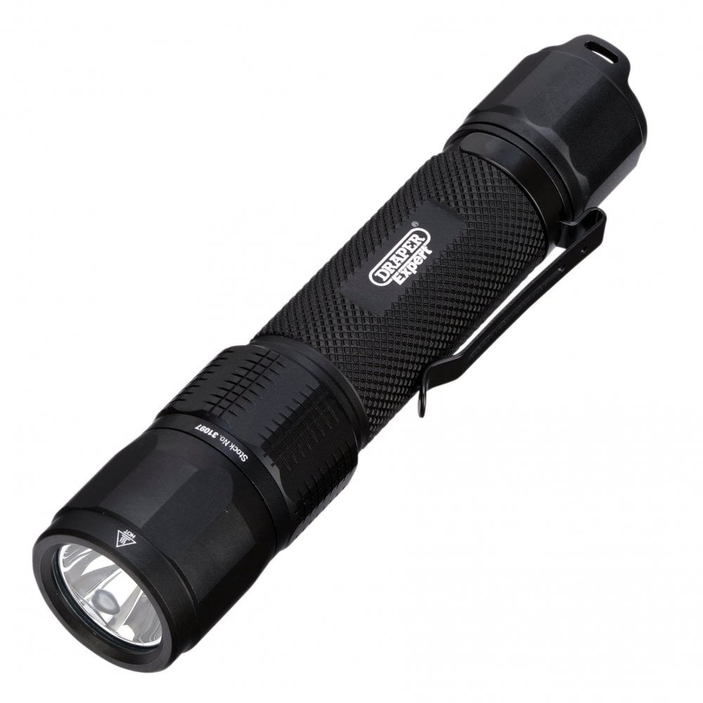 Draper Expert SMD LED USB Rechargeable High Performance Torch, 25W, 2500 Lumens, USB-C Cable Supplied : Model No. HPFL2500