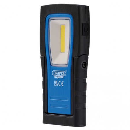 Draper Expert SMD/COB LED USB Rechargeable Ultra-Thin Inspection Light, 4W, 400 Lumens, USB-C Cable Supplied : Model No. IL400