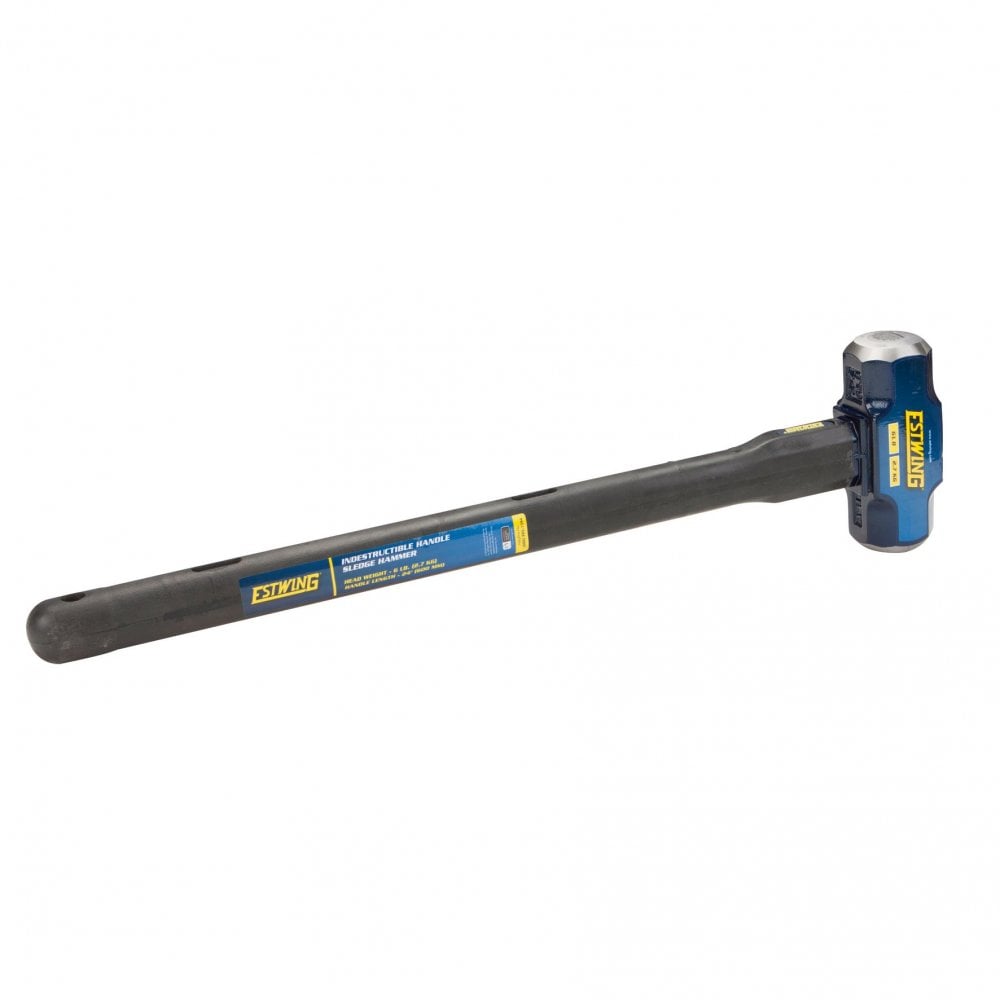 Estwing ESH-624X Indestructible Shaft Sledge Hammer, 2.7kg/6lb : Model No. ESH-624X