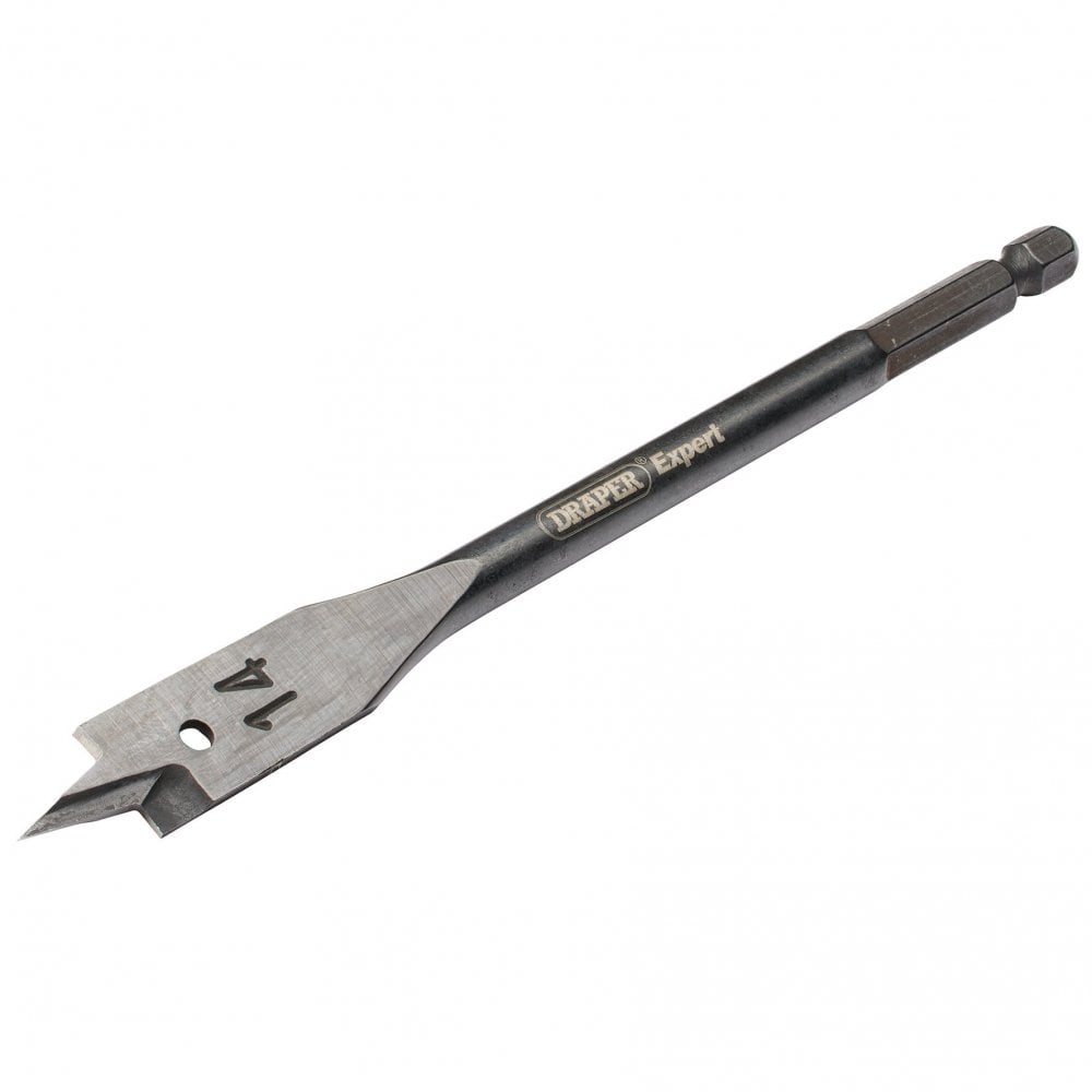 Draper Expert Flat Wood Bit, 14 x 150mm : Model No. FB102