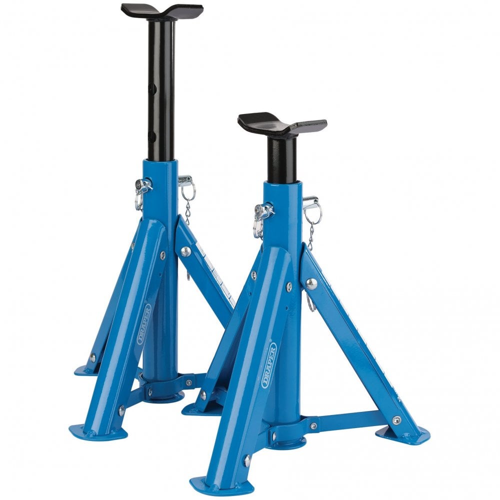 Folding Axle Stands, 2 Tonne (Pair) : Model No. AS2000F