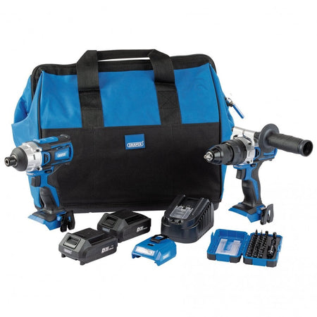 D20 Fix 'N' Go Kit (2 Piece), 2 x 2.0Ah Batteries, 1 x Charger, 1 x Bag : Model No. PTK8/D20