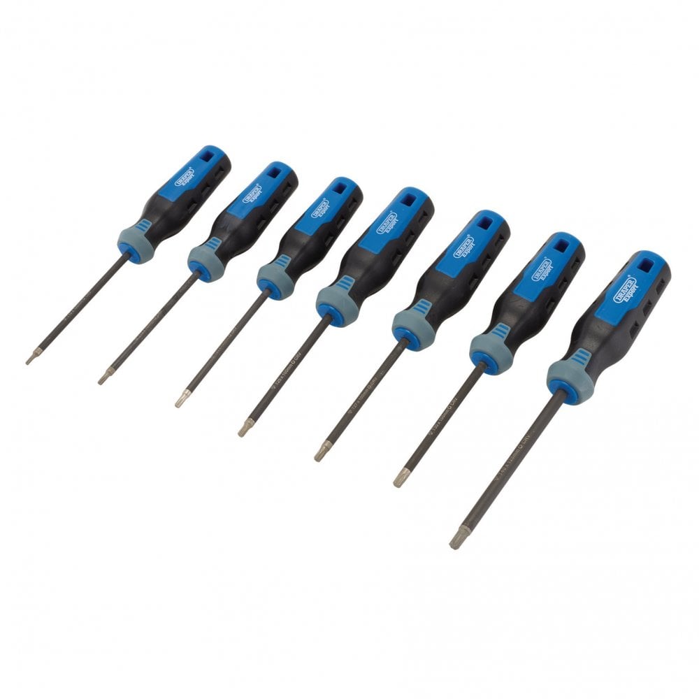 Draper Expert TX-STAR Diamond Tipped Screwdriver Set (7 Piece) : Model No. 997/TX7