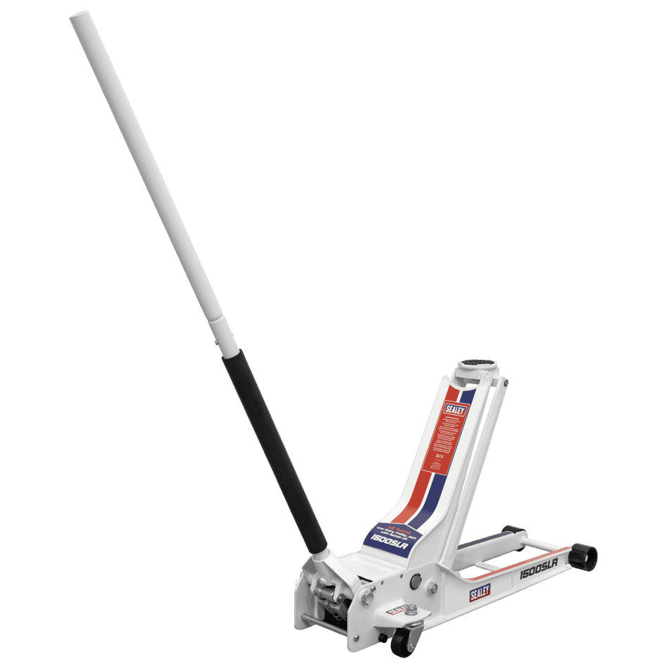 Low Profile Long Reach Rocket Lift Trolley Jack 1.5 Tonne Model No- 1500SLR