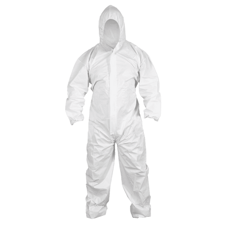Worksafe Type 5/6 Chemical Coverall - Large Model No- 9602L