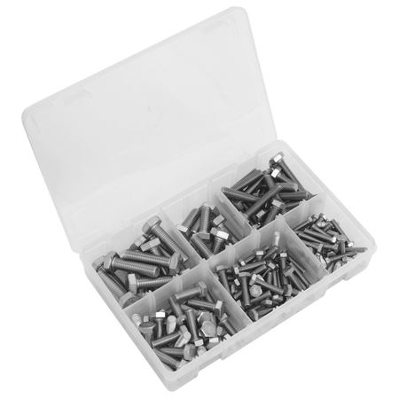 Stainless Steel Setscrew Assortment M5-M10 150pc Model No- AB078SS