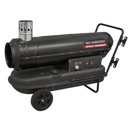 Space Warmer® Indirect Kerosene/Diesel Heater with Wheels 102,000Btu/hr : Model No- ABI1000