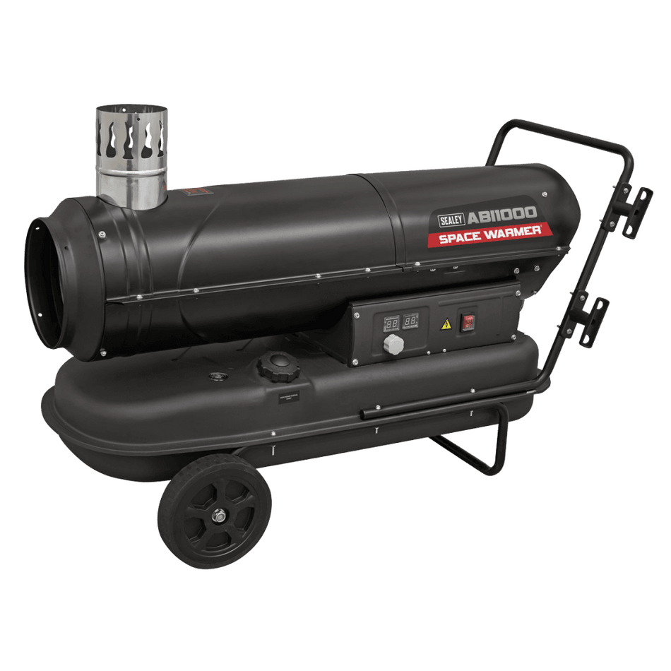 Space Warmer® Indirect Kerosene/Diesel Heater with Wheels 102,000Btu/hr : Model No- ABI1000