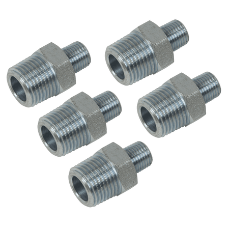 PCL Reducing Union 1/2"BSPT to 1/4"BSPT - Pack of 5 Model No- AC101