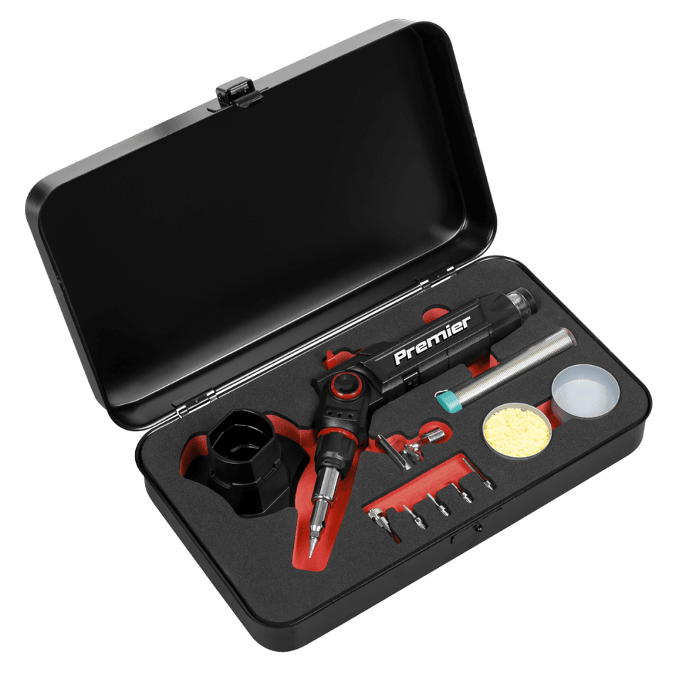 Premier 3-in-1 Butane Indexing Soldering Iron Kit Model No- AK2971