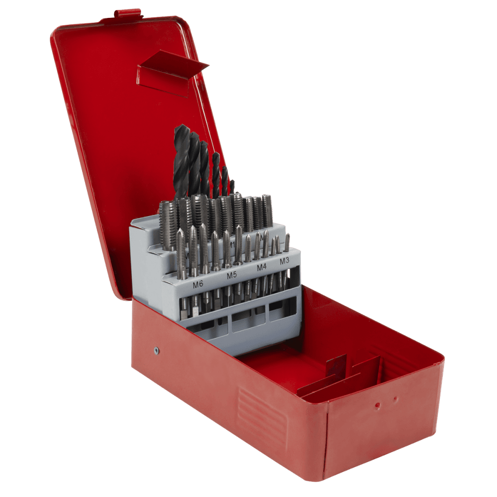 Metric Tap & Drill Bit Set 28pc Model No- AK3023