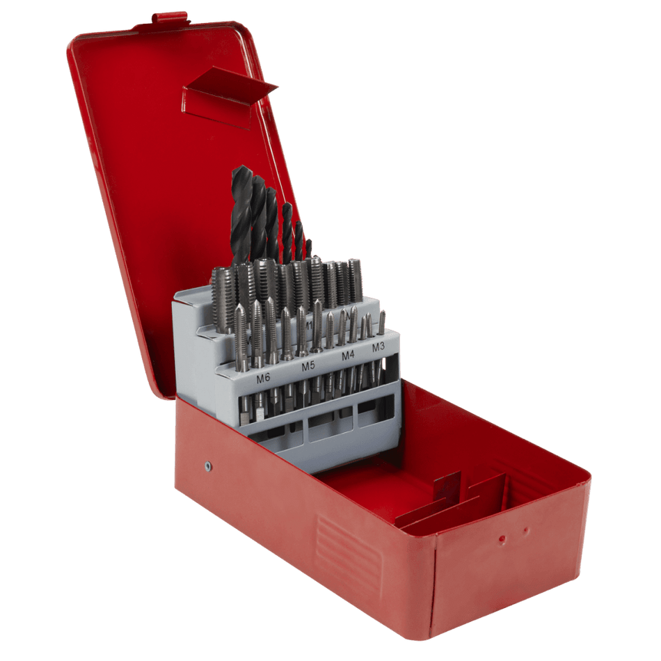 Metric Tap & Drill Bit Set 28pc Model No- AK3023