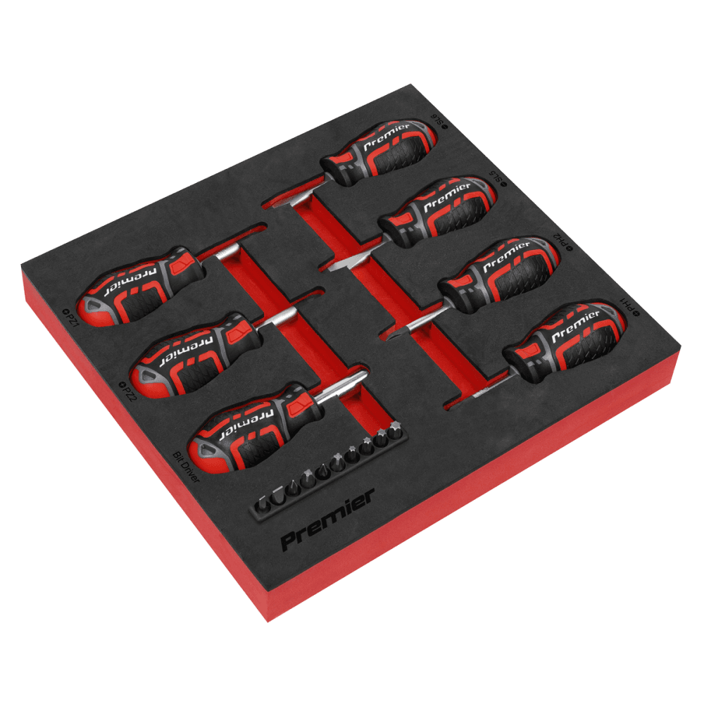 Premier GripMAX Stubby Screwdriver Set 17pc Model No- AK4371