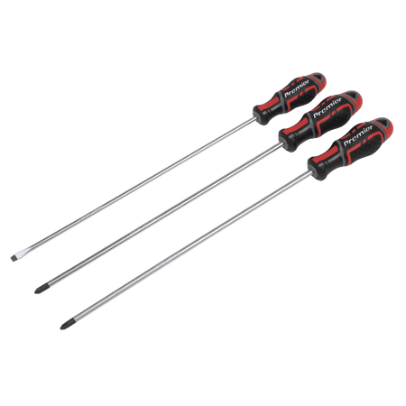 Premier GripMAX Extra-Long Screwdriver Set 3pc Model No- AK4372