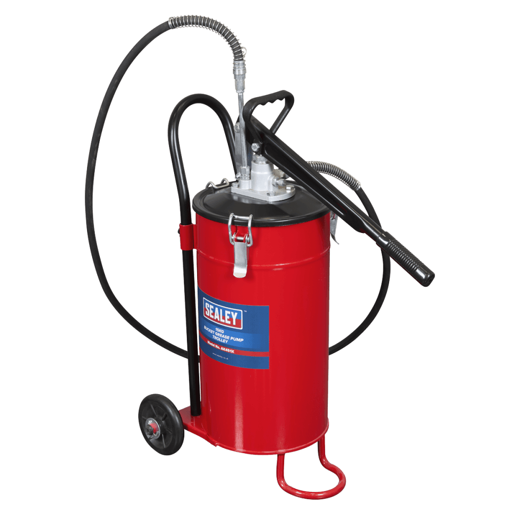 Bucket Grease Pump Trolley 15kg Model No- AK451X