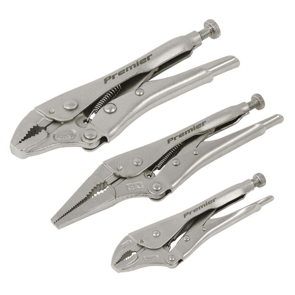Premier Locking Pliers Set 3pc Model No- AK6876