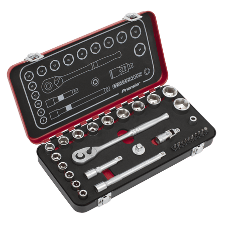 Premier Platinum Socket Set 3/8"Sq Drive 31pc Model No- AK7921