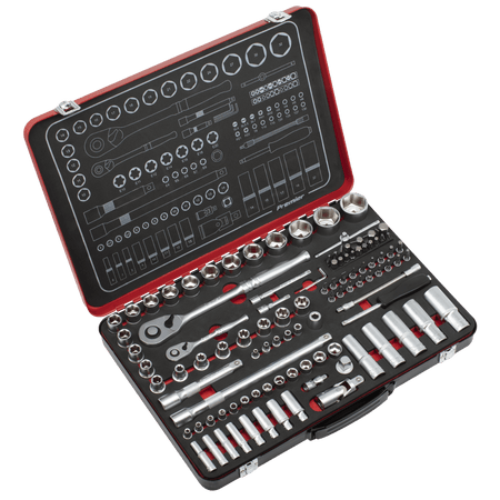 Premier Platinum Socket Set 1/4" & 1/2"Sq Drive 108pc : Model No- AK7926