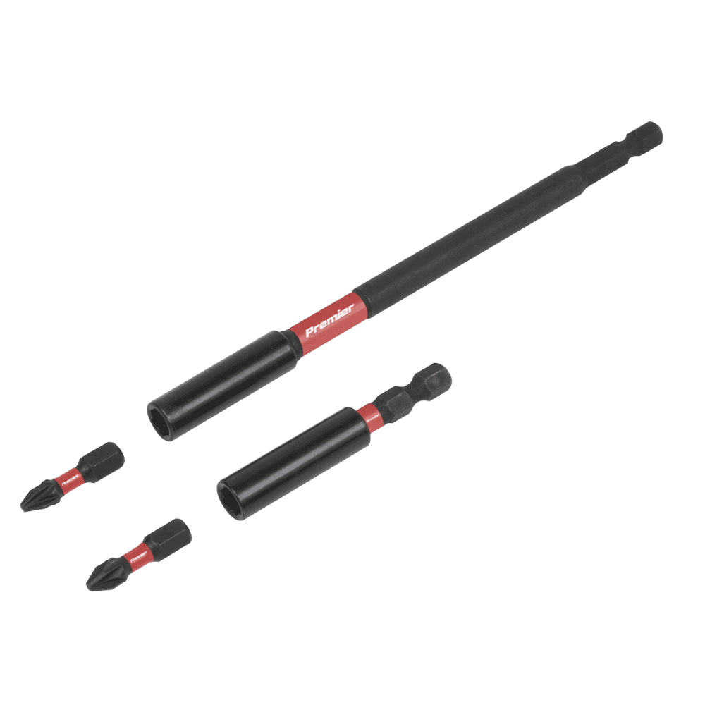 Premier Impact Grade Power Tool Bit Holder Set 4pc Model No- AK8276