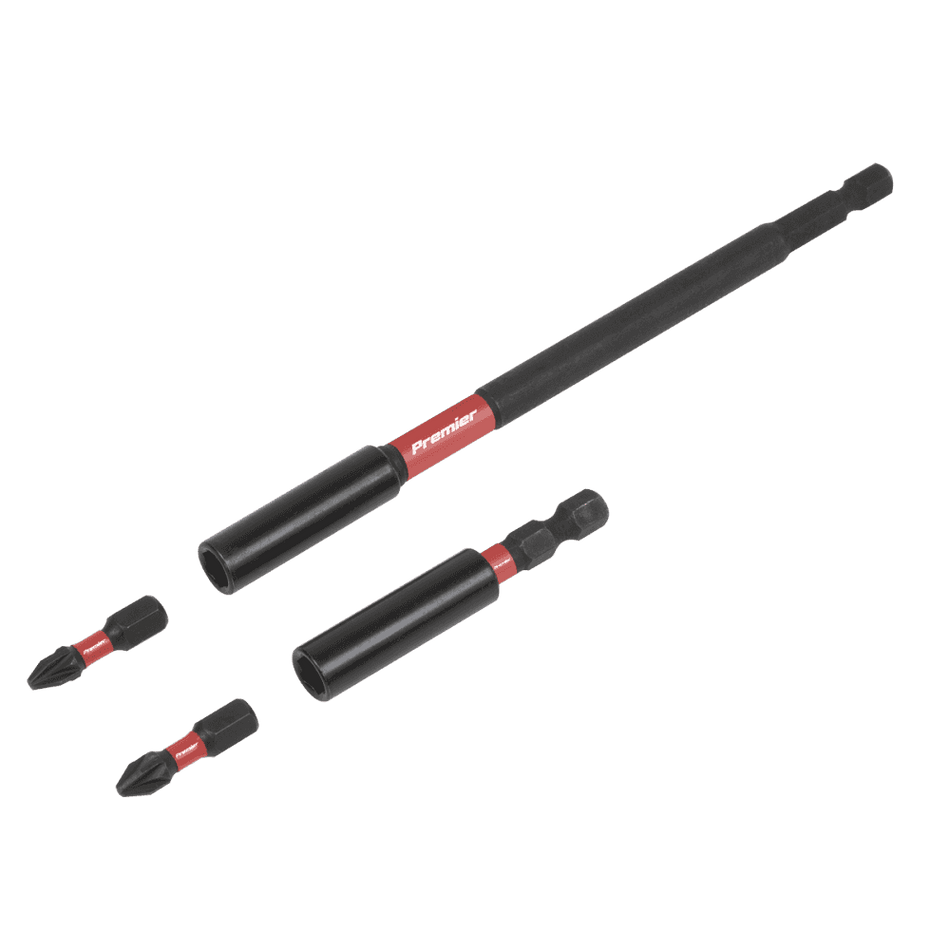 Premier Impact Grade Power Tool Bit Holder Set 4pc Model No- AK8276