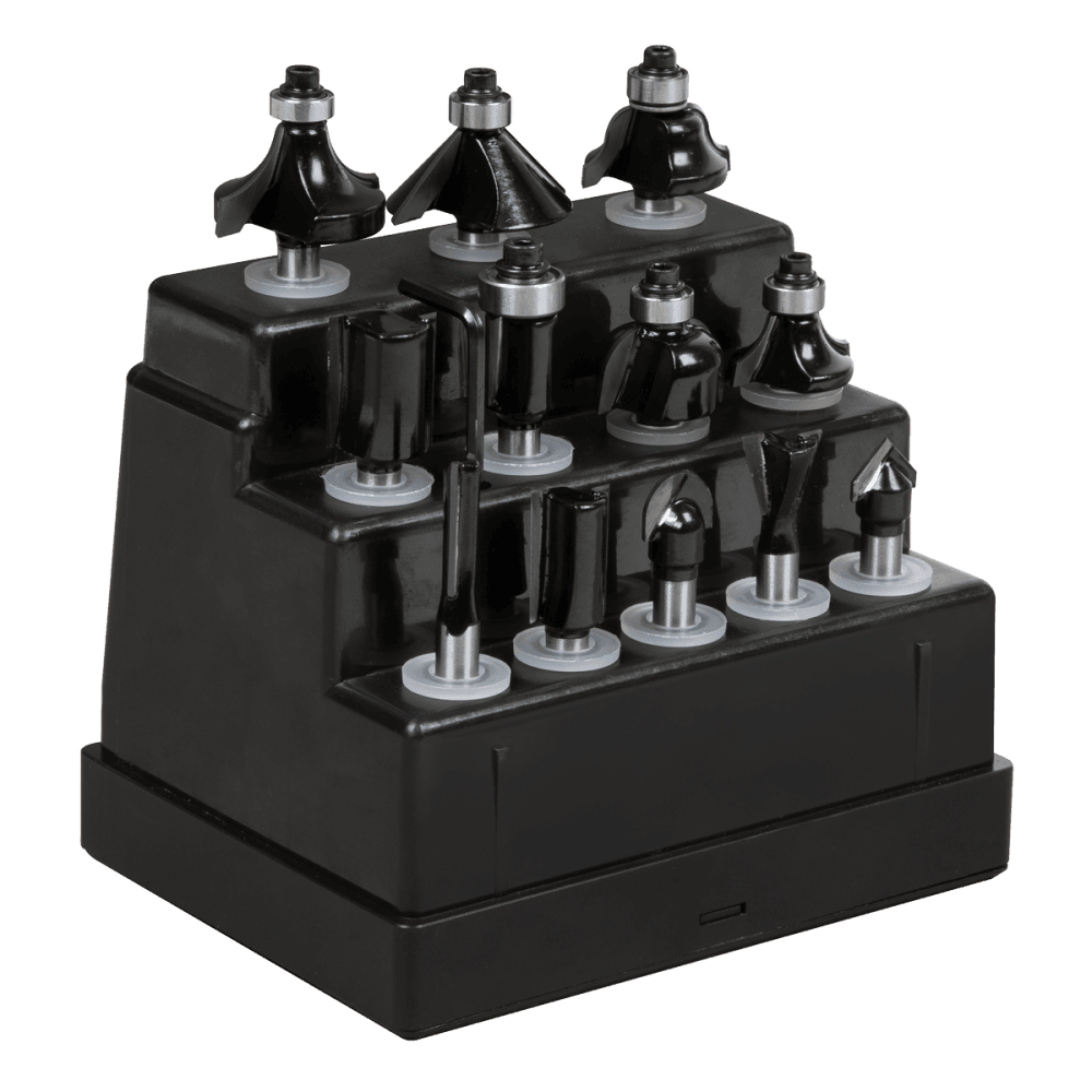 Router Bit Set 1/4" Shank 12pc Model No- AK9912