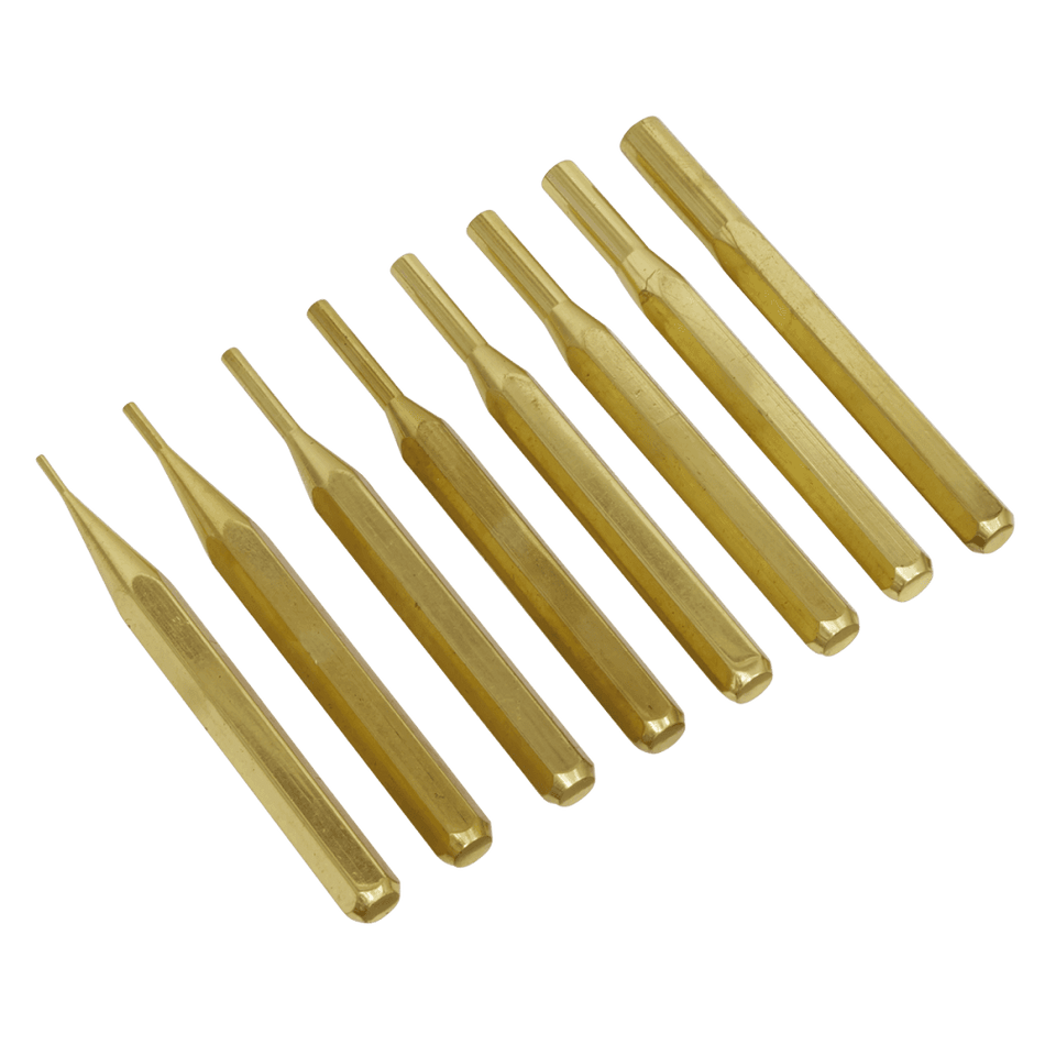 Brass Pin Punch Set 8pc Model No- AKB08