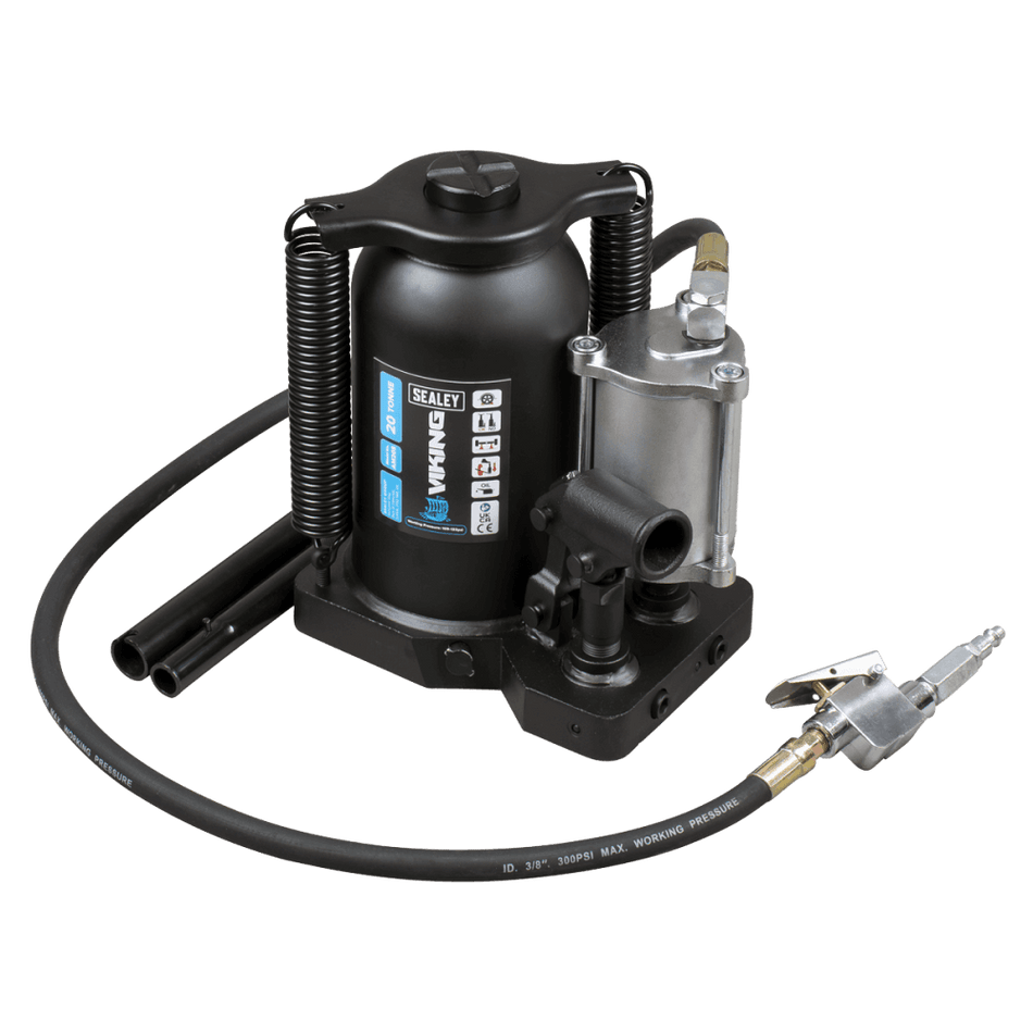 Viking Manual/Air Hydraulic Bottle Jack 20 Tonne Model No- AM20S