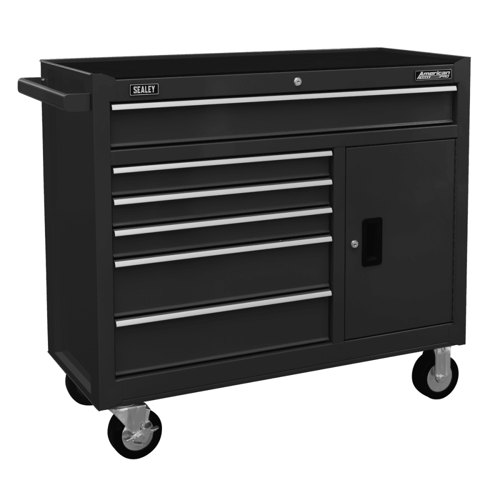 American PRO Rollcab 6 Drawer - Black Model No- AP4106B