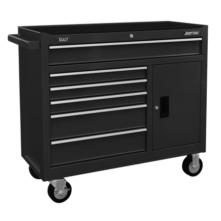 American PRO Rollcab 6 Drawer - Black Model No- AP4106B