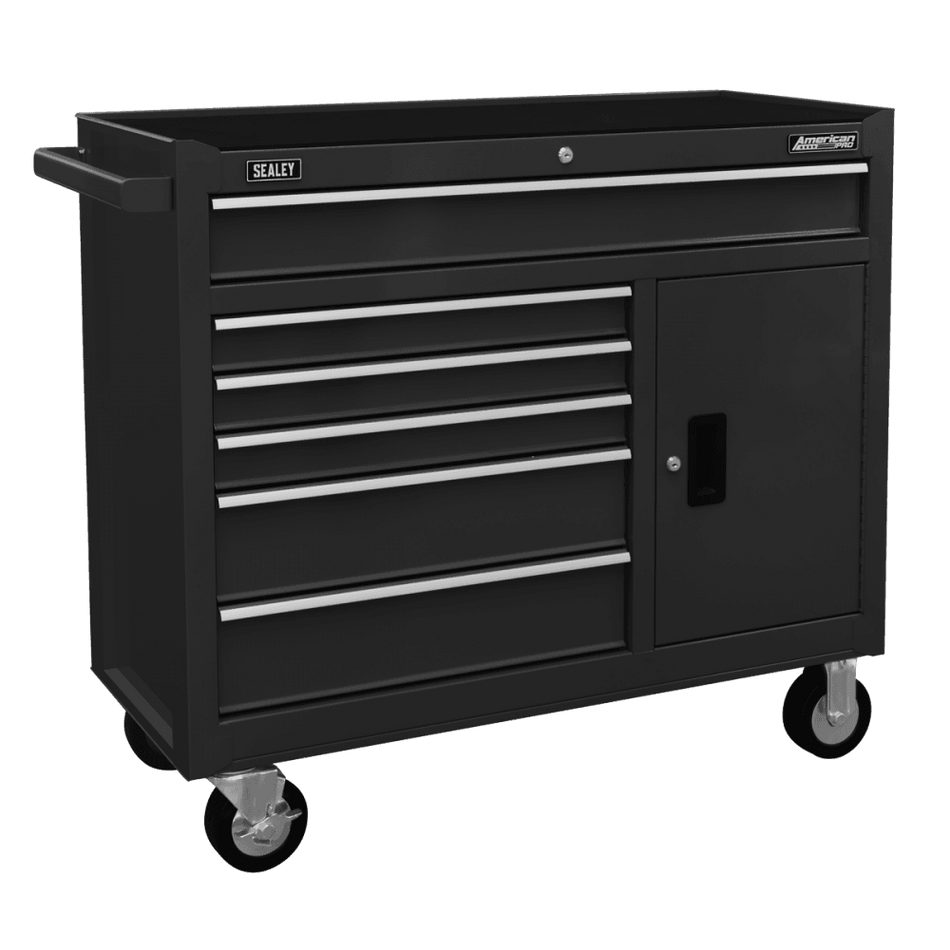American PRO Rollcab 6 Drawer - Black Model No- AP4106B
