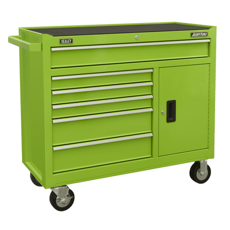 American PRO Rollcab 6 Drawer - Green Model No- AP4106HV