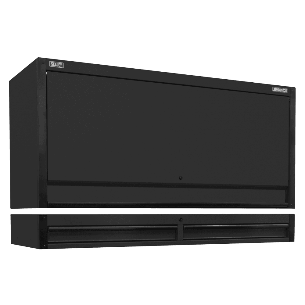 Superline PRO Black Edition Top Hutch & 2 Drawer Riser 1549mm Model No- AP6203BE