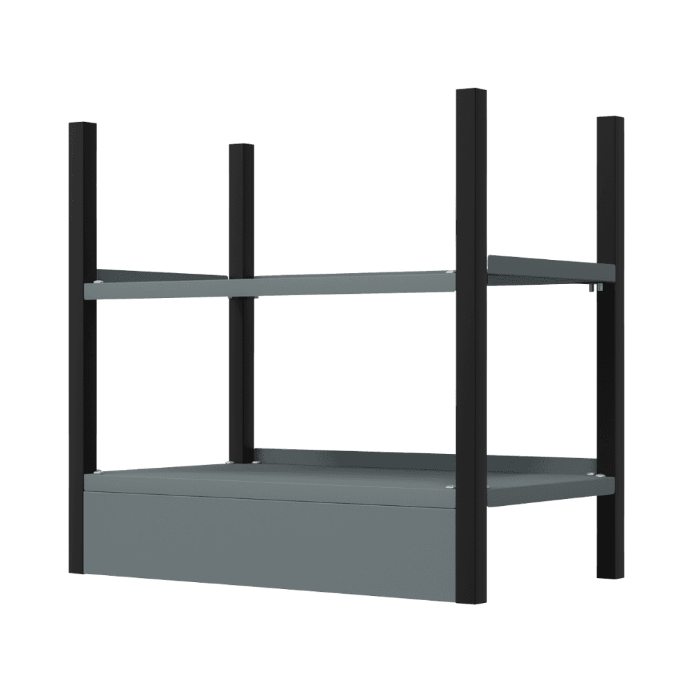 Modular Storage Base unit 2 Shelves 580mm Model No- APMRB1