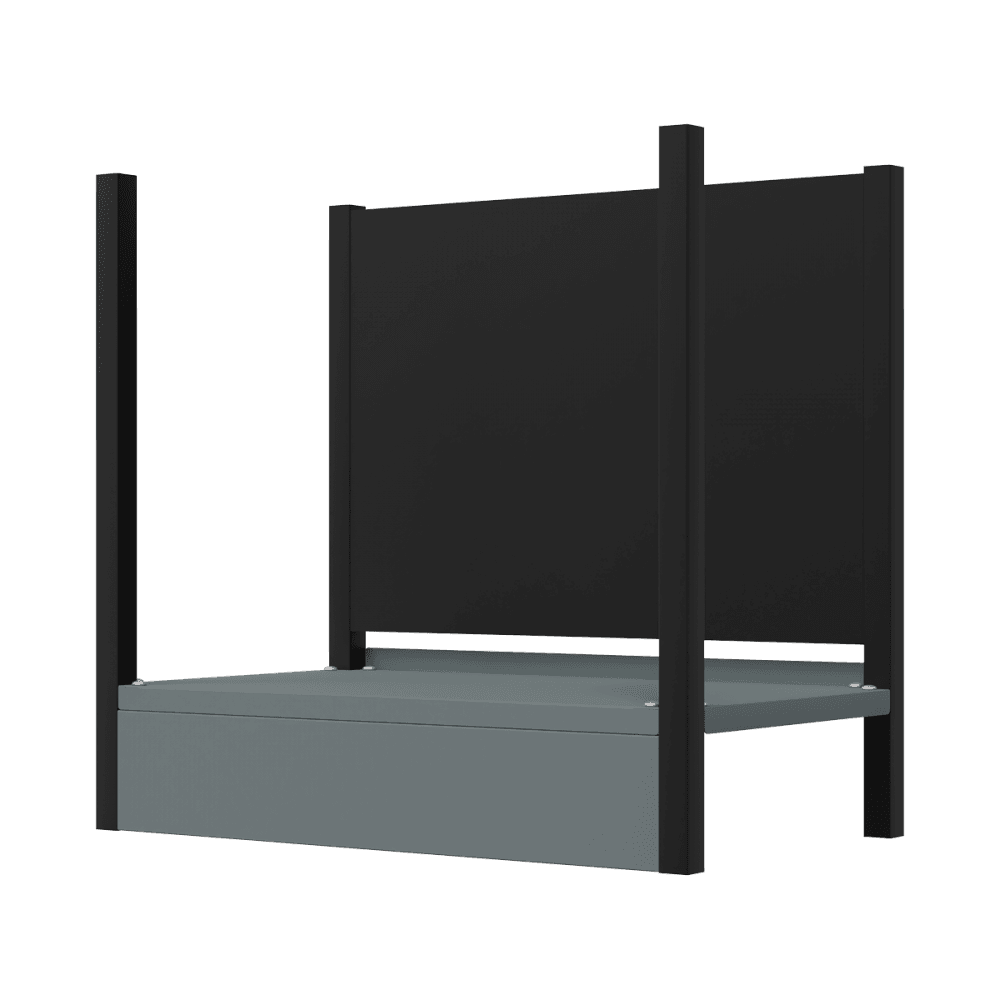 Modular Storage Base unit 1 Shelf 580mm Model No- APMRB2