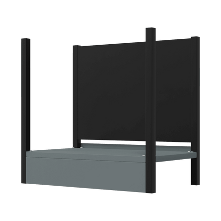 Modular Storage Base unit 1 Shelf 580mm Model No- APMRB2