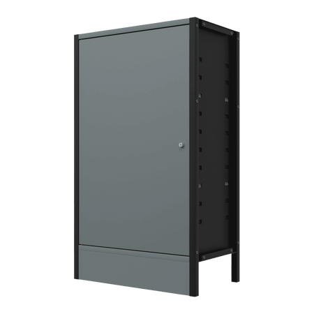 Modular Storage Base Cupboard Unit 3 Shelves 580mm Model No- APMRB3