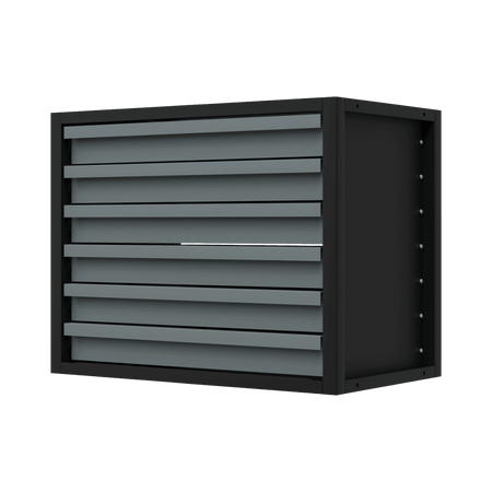 Modular Storage Mid Unit 6 Drawer 580mm Model No- APMRM1