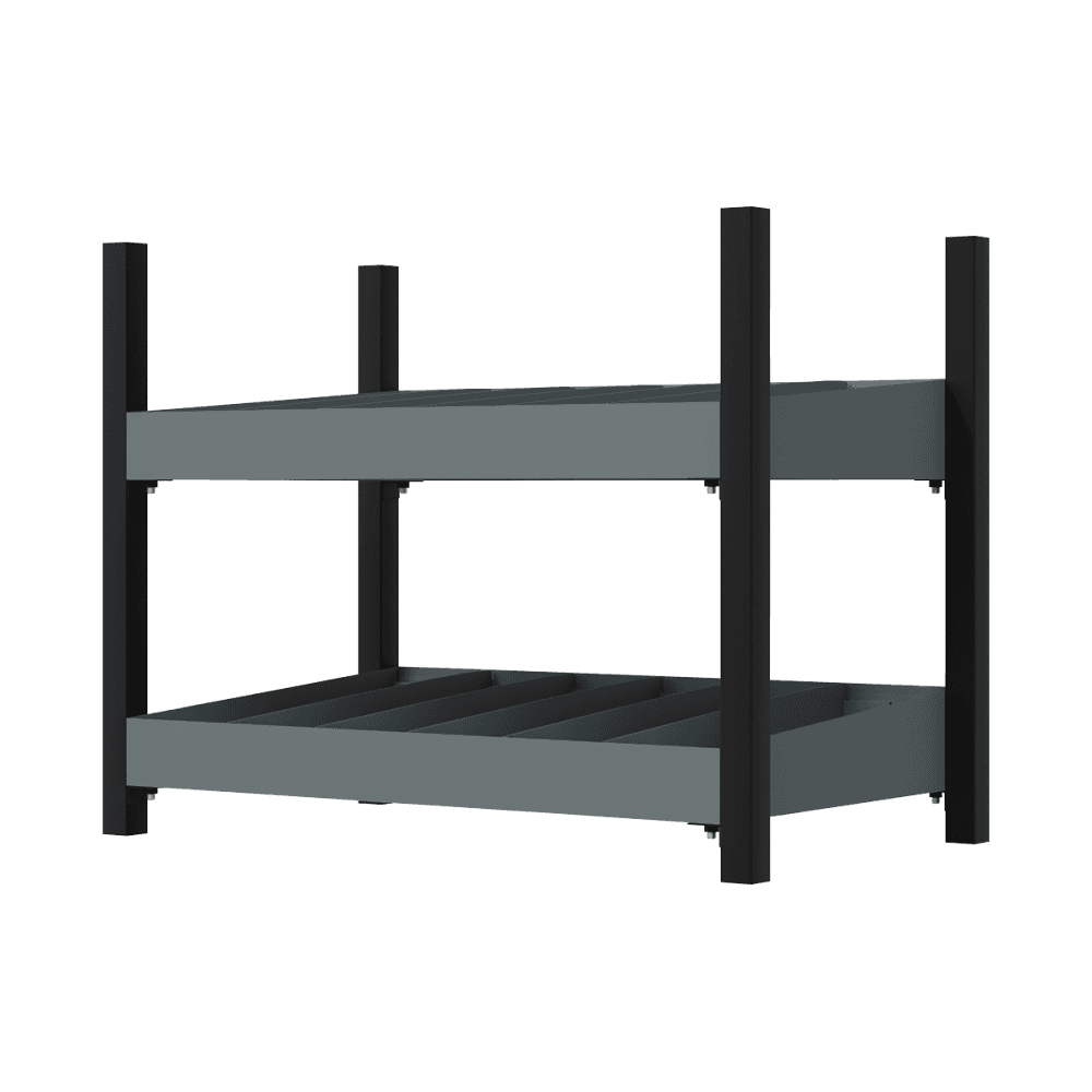 Modular Storage Mid Unit 2 Compartment Shelve 580mm Model No- APMRM4