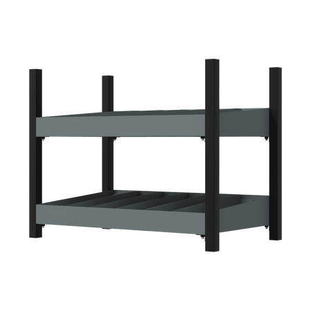 Modular Storage Mid Unit 2 Compartment Shelve 580mm Model No- APMRM4